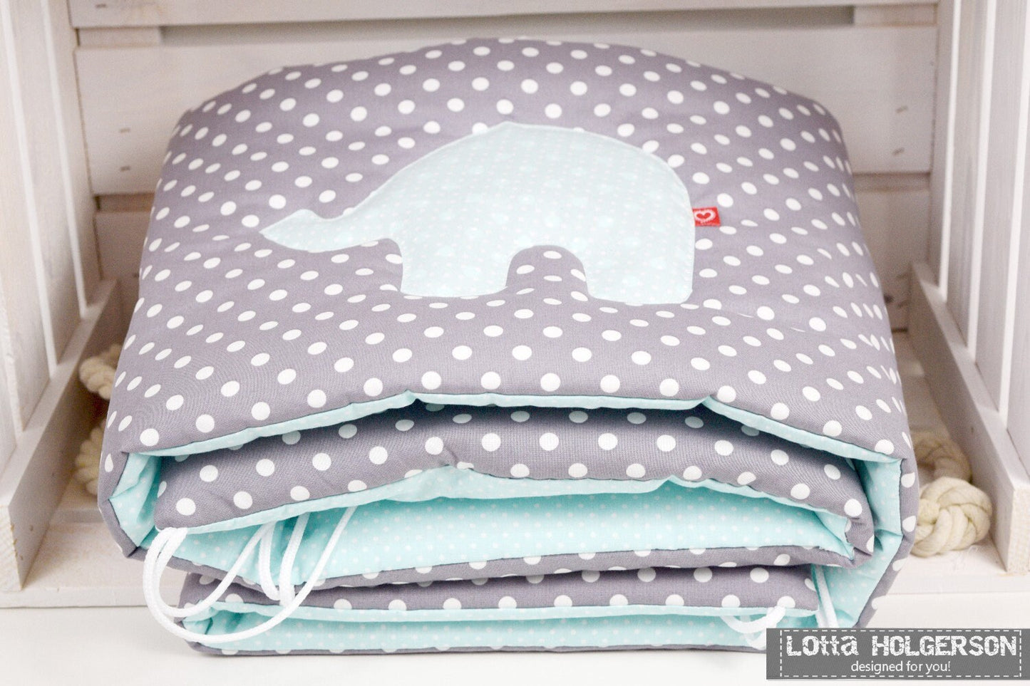 BETTNESTCHEN - NESTCHEN - Bettumrandung für Babybett 120x60cm + 140x70cm, Laufgitter, Beistellbett, Wiege 40x90cm, Babybay, Babybay Maxi