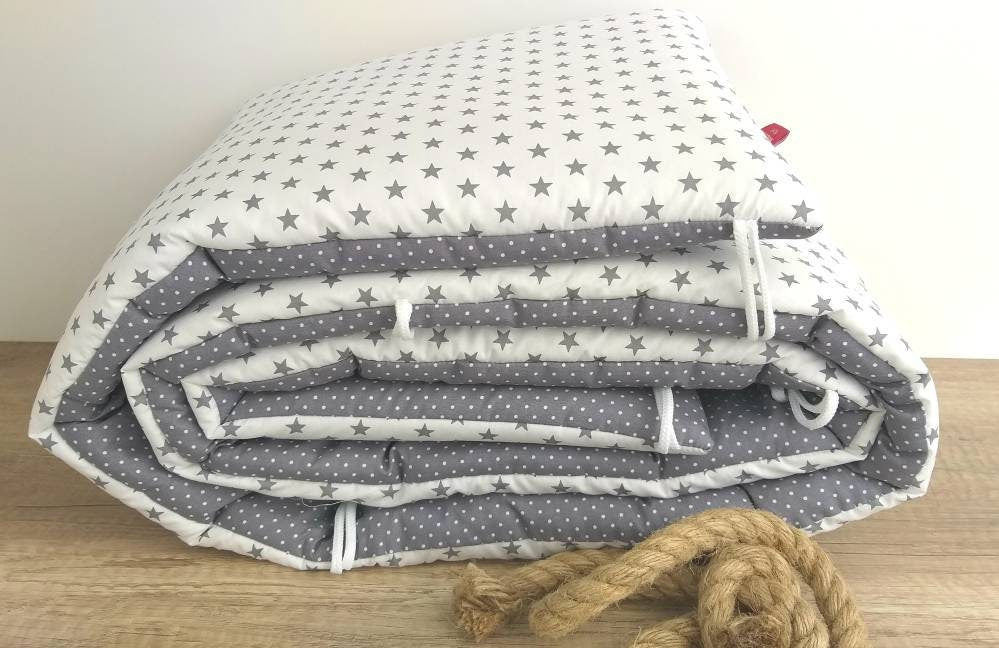 BETTNESTCHEN - NESTCHEN - Bettumrandung für Babybett 120x60cm + 140x70cm, Laufgitter, Beistellbett, Wiege 40x90cm, Babybay, Babybay Maxi